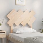 vidaXL Tête de lit 92x3x81 cm Bois massif de pin