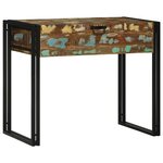 vidaXL Coiffeuses pour Chambre Multicolore Bois massif de récupération