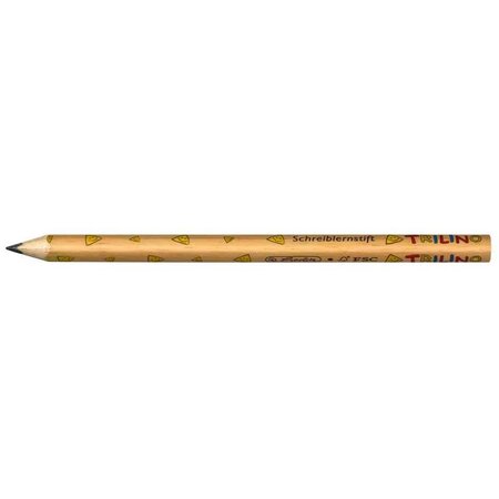 Crayon pour l'apprentissage de l'écriture trilino jumbo   dureté b herlitz