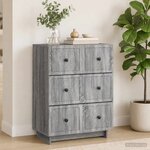 vidaXL Armoire à tiroirs 66 x 34 5 x 90 cm Bois d'ingénierie