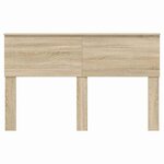 vidaXL Tête de lit Chêne Sonoma 150 cm Bois d'ingénierie