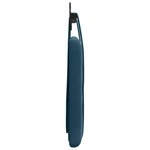 vidaXL Tête de lit suspendue Bleu Velours