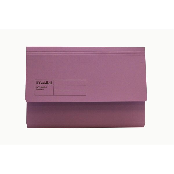 Chemise Poche Recyclé 285g Fc - Violet - X 50 - Exacompta