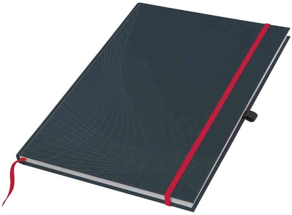 Cahier Broché avec Lignes Blanches Format A4 160 Pages. Gris Foncé AVERY ZWECKFORM