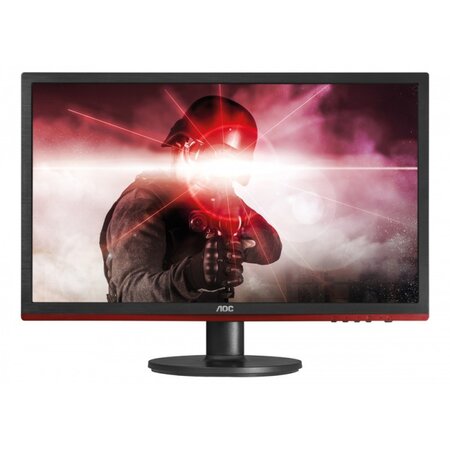 Aoc 60 series g2260vwq6 led display 54 6 cm (21.5") 1920 x 1080 pixels full hd tn noir  rouge