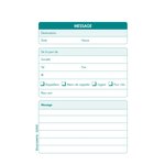 Carnet 10x16cm - Messages Téléphones (1 À La Page) - 100 Feuilles - X 20 - Exacompta