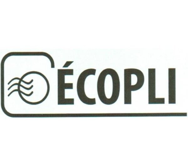 Tampon X-print 4912 Formule Commerciale Texte + Picto 'ECOPLI' Noir TRODAT