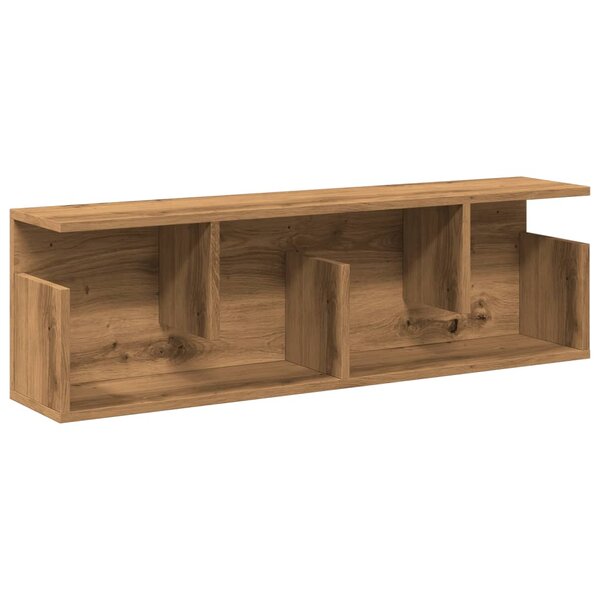 vidaXL Armoire murale 100x20x30 cm chêne artisanal bois d'ingénierie