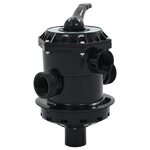 vidaXL Soupape  à multi-voies pour filtre à sable ABS 1 5" 6 voies