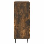 vidaXL Buffet Chêne fumé 66 x 34 5 x 89 5 cm Bois d'ingénierie