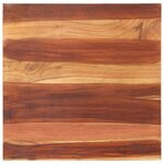 vidaXL Dessus de table bois massif d'acacia 15-16 mm 70x70 cm