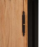 vidaXL Cabinet de chevet Marron 38 x 33 x 58 cm Bois d'acacia massif