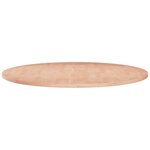 vidaXL Dessus de table rond Ø80x1 5 cm Bois de chêne massif non traité