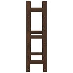 vidaXL Casier à bouteilles pour 30 bouteilles marron bois pin solide