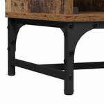 vidaXL Haut Armoire Bois ancien 35 x 37 x 117 cm Bois d'ingénierie