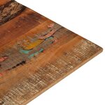 vidaXL Dessus de table rectangulaire 70x90 cm 15-16 mm Bois récupéré