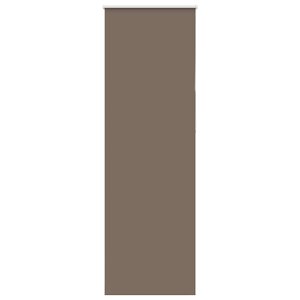 vidaXL Store enrouleur occultant café 80x230cm largeur du tissu 75 7cm