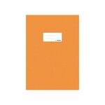 Protège-cahier A4 PP Gravé Avec Etiquette Orange HERMA
