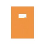 Protège-cahier A4 PP Gravé Avec Etiquette Orange HERMA