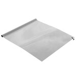 vidaXL Film solaire réfléchissant statique Argent 90 x 500 cm PVC