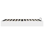 vidaXL Cadre de lit ottoman avec stockage Blanc 193 x 120 x 25 cm