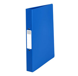 Classeur 2 anneaux 30 mm polypropylène Opaque rigide - A4 maxi  bleu x 10 EXACOMPTA