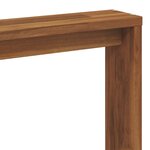 vidaXL Ensemble de canapés d'extérieur 5 Pièces Naturel