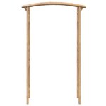 vidaXL Arche pour rosiers Bambou 118x40x187 cm
