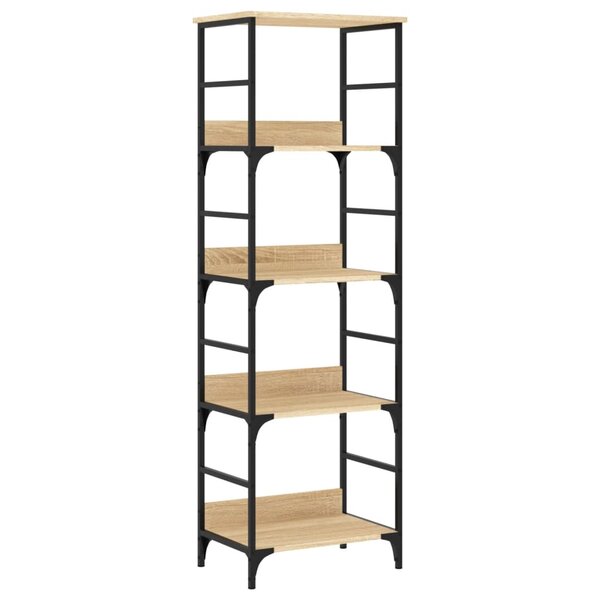vidaXL Bibliothèque chêne sonoma 50x33x153 cm bois d'ingénierie