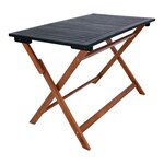 Salon de jardin 5 pièces bois d'acacia naturel gris 03_0010531