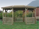 Kiosque bois - 4.45 x 3.40 m