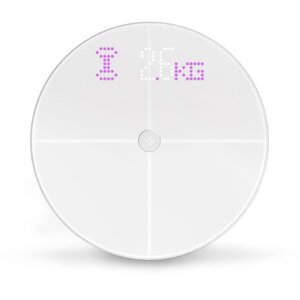 MY KRONOZ MYSCALE-WH - Balance connectée - 8 utilisateurs - 7 indicateurs - Wifi, bluetooth - Ecran LED - Blanche