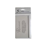 Carte De Voeux - Condoléances - 5 Cartes Remerciements Deuil