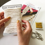 FRENCH KITS-French'Kits - DIY - Porte clés - Nœud & Torsade-Kit créatif fabriqué avec amour en France