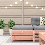 vidaXL Repose-pied de jardin 62x63 5x32 cm bois massif de douglas