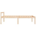 vidaXL Lit pour personne âgée sans matelas 90x190 cm
