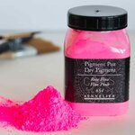 Pigment en poudre - sennelier - rose fluo - pot de 200 ml