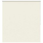 vidaXL Store enrouleur occultant 164 4 x 175 cm largeur du tissu 160 cm blanc cassé