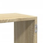 vidaXL Étagère murale chêne sonoma 100x25x50 cm bois d'ingénierie