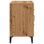 vidaXL Buffet chêne artisanal 100x36x60 cm bois d'ingénierie