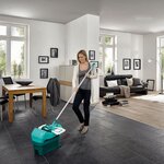 Leifheit Ensemble de vadrouille Profi XL vert avec chariot 55096