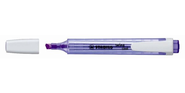Surligneur de poche SWING COOL Pointe Biseautée 1 - 4 mm Lavande STABILO