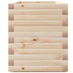 vidaXL Jardinière 90x40x49 5 cm bois de pin massif