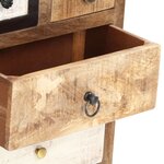 vidaXL Armoire à tiroirs 45 x 30 x 105 cm Bois de récupération massif