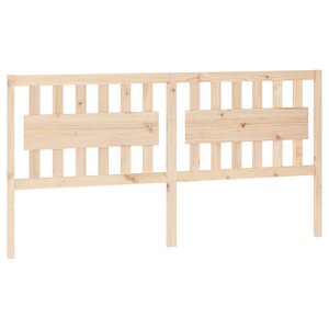 vidaXL Tête de lit 185 5x4x100 cm Bois massif de pin