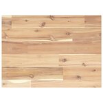vidaXL Dessus de table 60x30x2 cm rectangulaire bois massif d'acacia