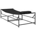 vidaXL Transat Anthracite 200 x 74 x 73 cm Textilène  acier