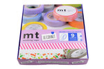 Masking tape mt 1 5 cm assortiment 9 pièces