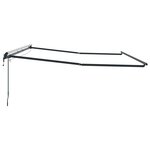 vidaXL Auvent avec Anthracite 4 5 × 3 m Métal