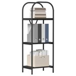 vidaXL Étagère Chêne noir 40 x 30 x 109 cm Bois d'ingénierie